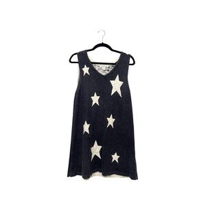 Navy Stargaze Coldwater Creek Mini Dress (Petites)